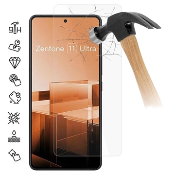 Asus Zenfone 11 Ultra Panzerglas - 9H - Case Friendly - Durchsichtig