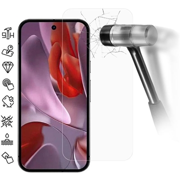 Google Pixel 9a Panzerglas - 9H - Case Friendly - Durchsichtig