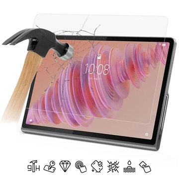 Lenovo Tab Plus Panzerglas - 9H - Case Friendly - Durchsichtig