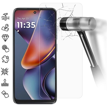 Motorola Moto G (2025) Panzerglas - 9H - Case Friendly - Durchsichtig