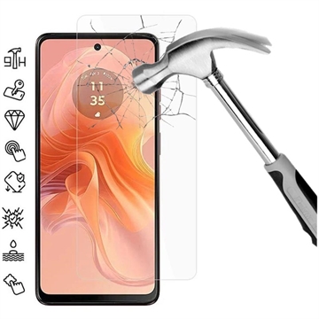 Motorola Moto G04s Panzerglas - 9H, 0.3mm - Case Friendly  - Durchsichtig