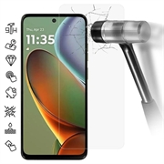 Motorola Moto G15 Panzerglas - 9H - Case Friendly - Durchsichtig