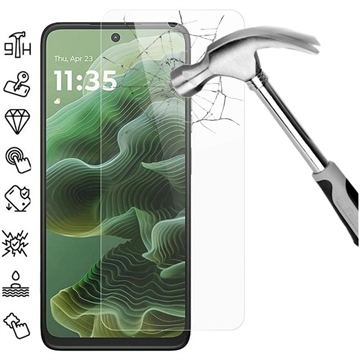 Motorola Moto G35 Panzerglas - 9H - Case Friendly - Durchsichtig