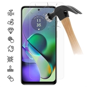Motorola Moto G54 Panzerglas - 9H - Case Friendly - Durchsichtig