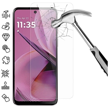 Motorola Moto G55 Panzerglas - 9H - Case Friendly - Durchsichtig