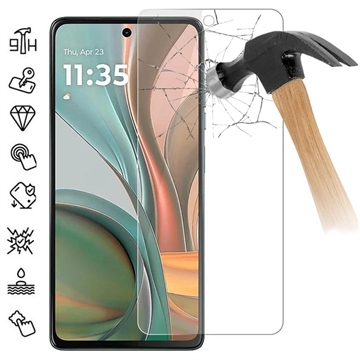 Motorola Moto G75 Panzerglas - 9H - Case Friendly - Durchsichtig