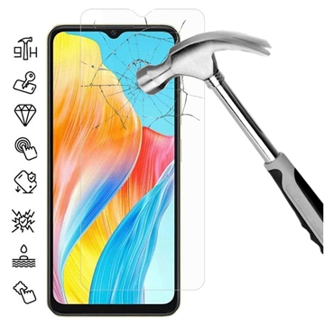 Oppo A18 Panzerglas - 9H - Case Friendly - Durchsichtig
