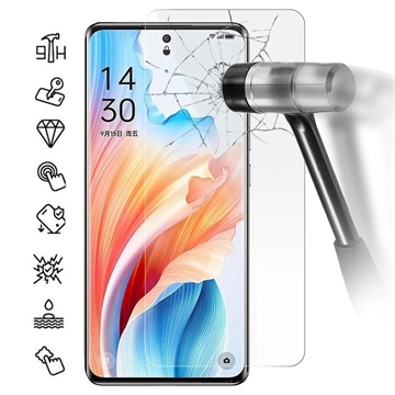 Oppo A79/A2 Panzerglas - 9H - Case Friendly - Durchsichtig