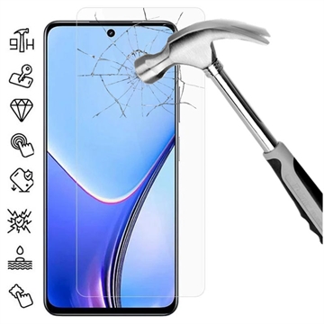 Realme 11x Panzerglas - 9H - Case Friendly - Durchsichtig