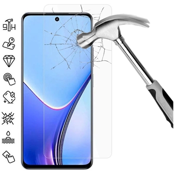 Realme V50s Panzerglas - Case Friendly - Durchsichtig