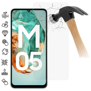 Samsung Galaxy M05 Panzerglas - 9H - Case Friendly - Durchsichtig