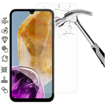 Samsung Galaxy M15 Panzerglas - 9H - Case Friendly - Durchsichtig