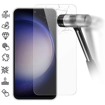 Samsung Galaxy S23 FE Panzerglas - 9H - Case Friendly - Durchsichtig