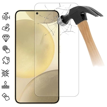 Samsung Galaxy S24 FE Panzerglas - 9H - Case Friendly - Durchsichtig