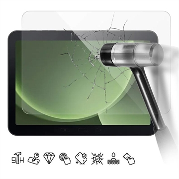 Samsung Galaxy Tab Active5 Pro Panzerglas - 9H - Case Friendly - Durchsichtig