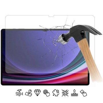 Samsung Galaxy Tab S10 Ultra/S11 Ultra Panzerglas - 9H - Case Friendly - Durchsichtig