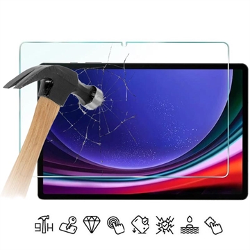 Samsung Galaxy Tab S9 FE+ Panzerglas - 9H - Case Friendly - Durchsichtig