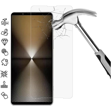 Sony Xperia 1 VI Panzerglas - 9H, 0.3mm - Case Friendly  - Durchsichtig