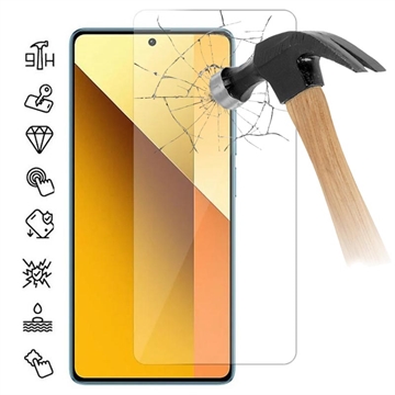 Xiaomi Redmi Note 13 Panzerglas - 9H, 0.3mm - Case Friendly  - Durchsichtig