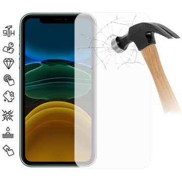 iPhone 11 Panzerglas - 9H - Durchsichtig