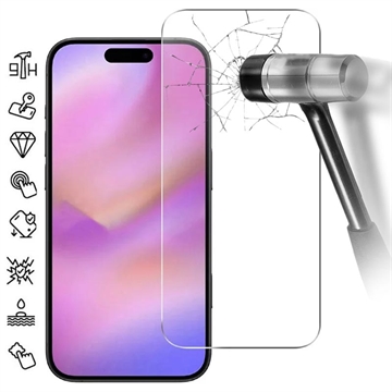iPhone 17 Pro Max Panzerglas - 9H - Case Friendly - Durchsichtig