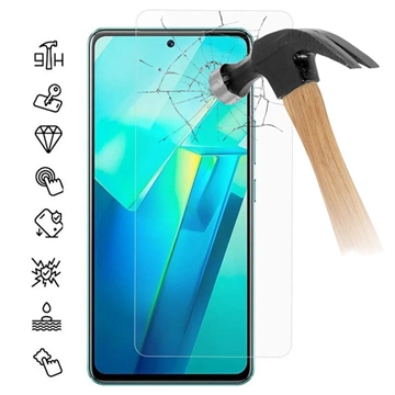 vivo T2 Panzerglas - 9H, 0.3mm - Case Friendly  - Durchsichtig