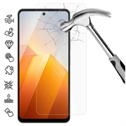 vivo iQOO Z8x Panzerglas - 9H, 0.3mm - Case Friendly  - Durchsichtig