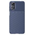 Thunder Serie Motorola Moto G22 TPU Hülle - Blau