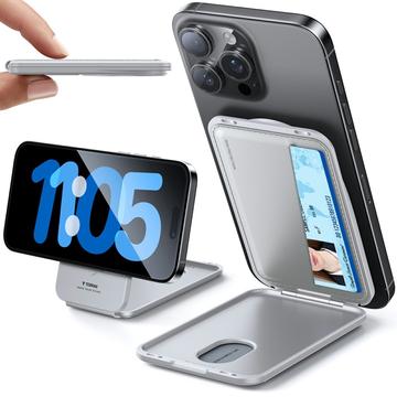 Torras 360 MagSafe Kartenhalter mit Ständer - Grau