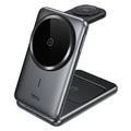 Totu CW-4-W 3-in-1 Magnetische Kabelladestation - 15W - Grau