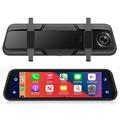 Touchscreen-Dual-Lens Dash Cam mit CarPlay - 9.66" - Schwarz