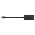 Transcend HUB2 USB 3.1 Gen 1 Hub - USB-A - Schwarz