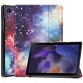 Tri-Fold Serie Samsung Galaxy Tab A8 10.5 (2021) Folio Hülle - Galaxie
