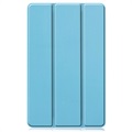Tri-Fold Serie Samsung Galaxy Tab S6 Lite 2020/2022 Folio Hülle - Baby Blau