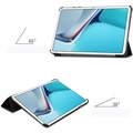 Tri-Fold Serie Huawei MatePad 11 (2021) Smart Folio Hülle - Schwarz