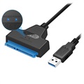 USB 3.0 SATA III Adapter Kabel W25CE01 - Schwarz