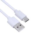 USB-auf-USB-C-Ladekabel für iPhone 15 / Plus / Pro / Pro Max - Weiß