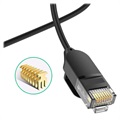 Ugreen Schlank Hochgeschwindigkeits Ethernet Kabel RJ45 - 2m - Schwarz