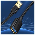 Ugreen USB 3.0 Verlängerungskabel (Stecker/Buchse) - 1m - Schwarz