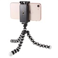 Universal Flexibles Smartphone Tripod Ständer - 60-85mm - Schwarz