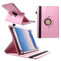Universelle Rotary Folio Case für Tablets - 9-10" - Rosa