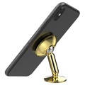 Universal Rotierend Magnetisches Kfz-Halterung für Smartphone UN-100 - Gold