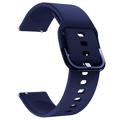 Universal Smartwatch Silikonarmband - 20mm - Marineblau