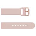 Universal Smartwatch Silikonarmband - 20mm - Pink