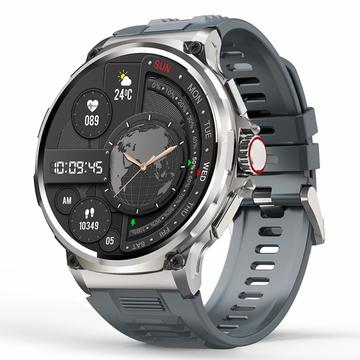 V69 Wasserdichte Smartwatch mit Herzfrequenzmessung - Silber