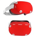 Oculus Quest 2 VR Headset Silikonhülle - Rot