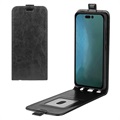iPhone 14 Pro Vertikale Flip Case mit Kartensteckplatz