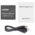 Video-Capture-Karte mit Mikrofon-Eingang und Line-Out - USB 2.0, HDMI