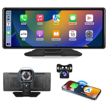 W514A 10.26" Dash Cam CarPlay Bildschirm mit Dual-Recording AHD Kamera
