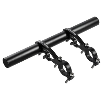 WEST BIKING Aluminium-Legierung Fahrrad Lenker Extender Doppelklemme Halterung für Fahrrad Licht GPS Computer